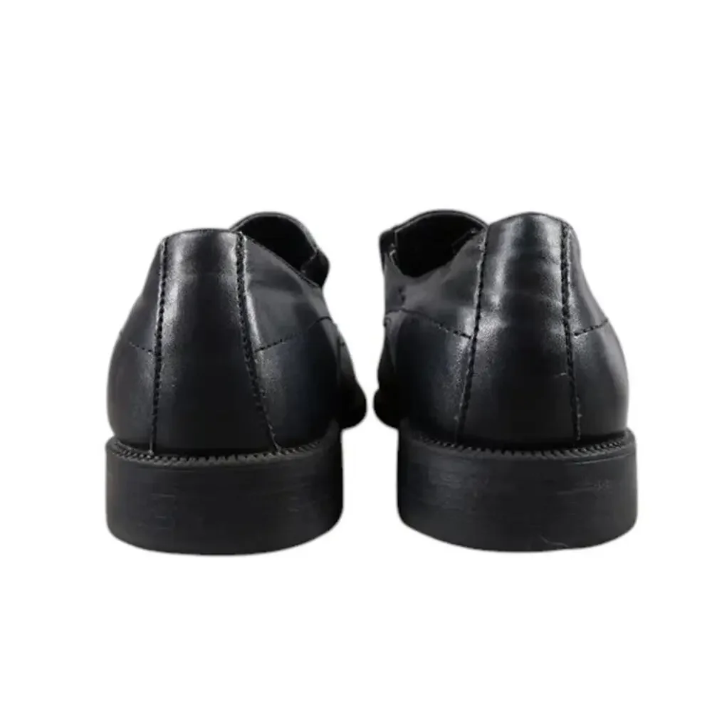 Alfani Shoes Mens 12 Loafer Slip On Dress Formal Classic Ascher Square Toe Black